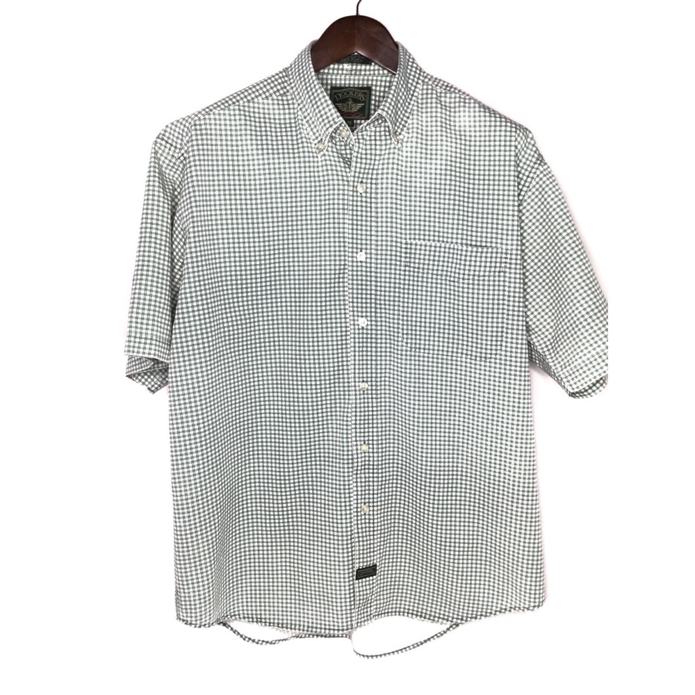 Dockers Men’s Button Down Short Sleeve Shirt Sz M